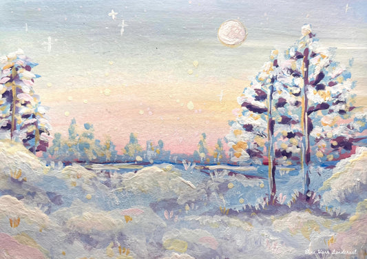 PRINT / snølandskap