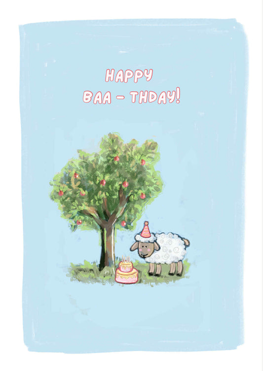 "Happy baa-thday"