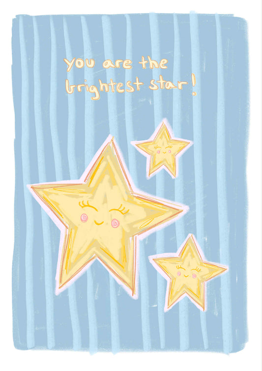 "You are the brightest star"