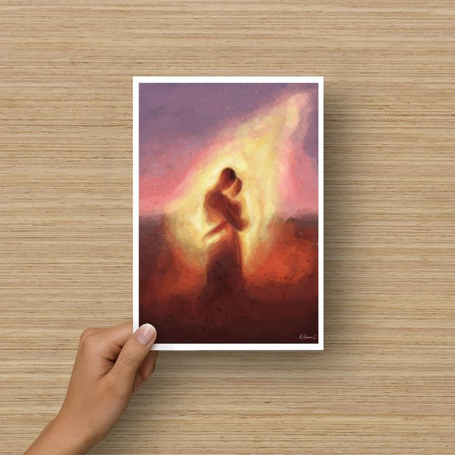 TWIN FLAME / A5 print