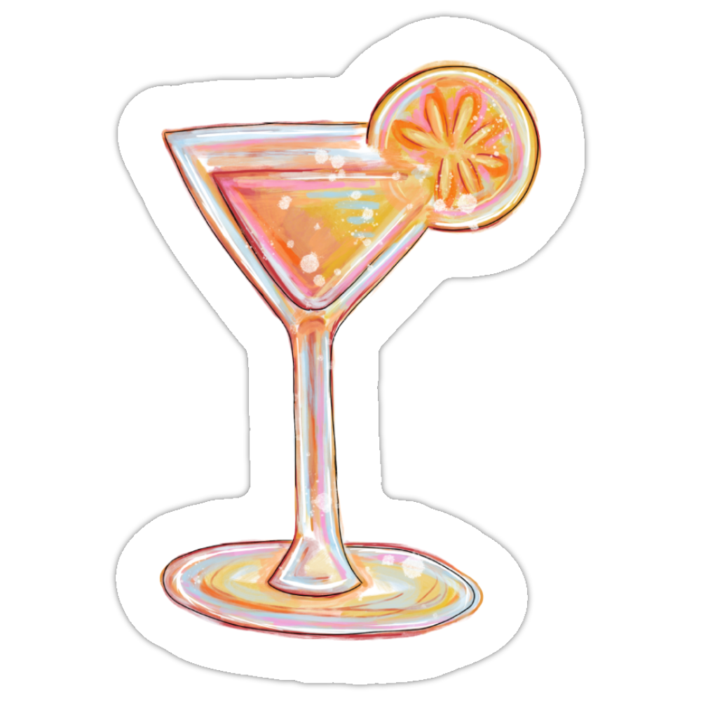 DRINK sticker
