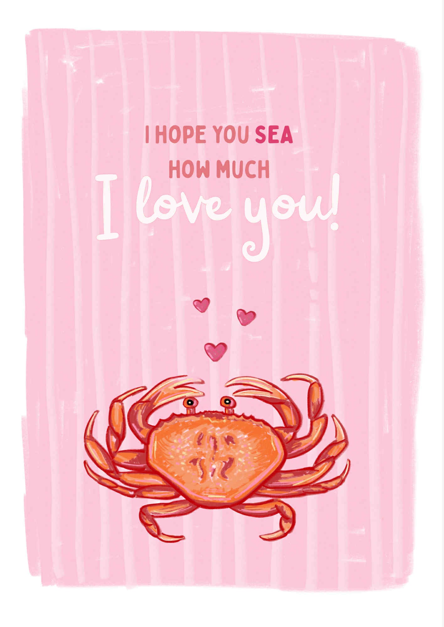 The crab collection - greeting cards