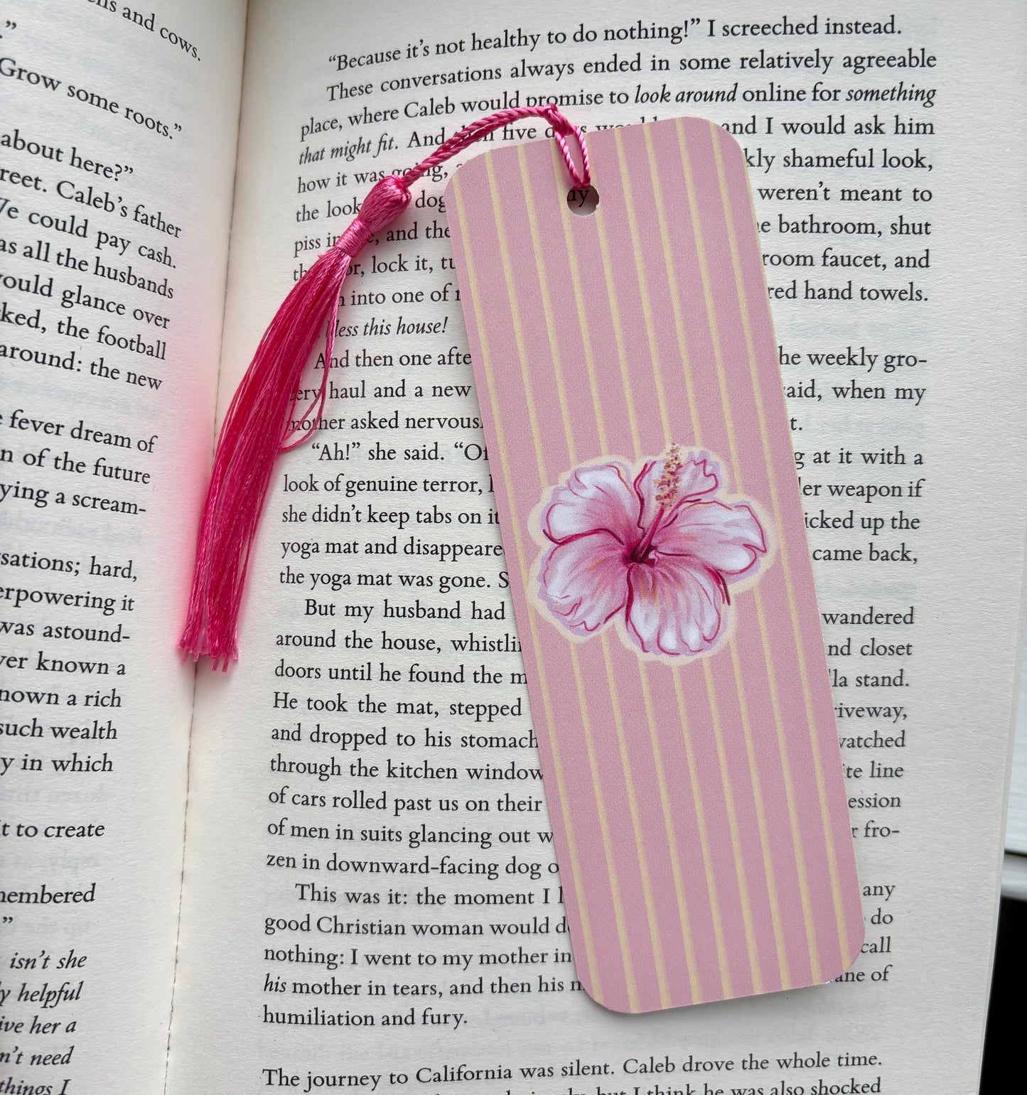 FLOWER bookmark