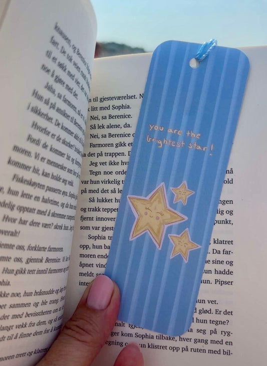 BRIGHEST STAR bookmark