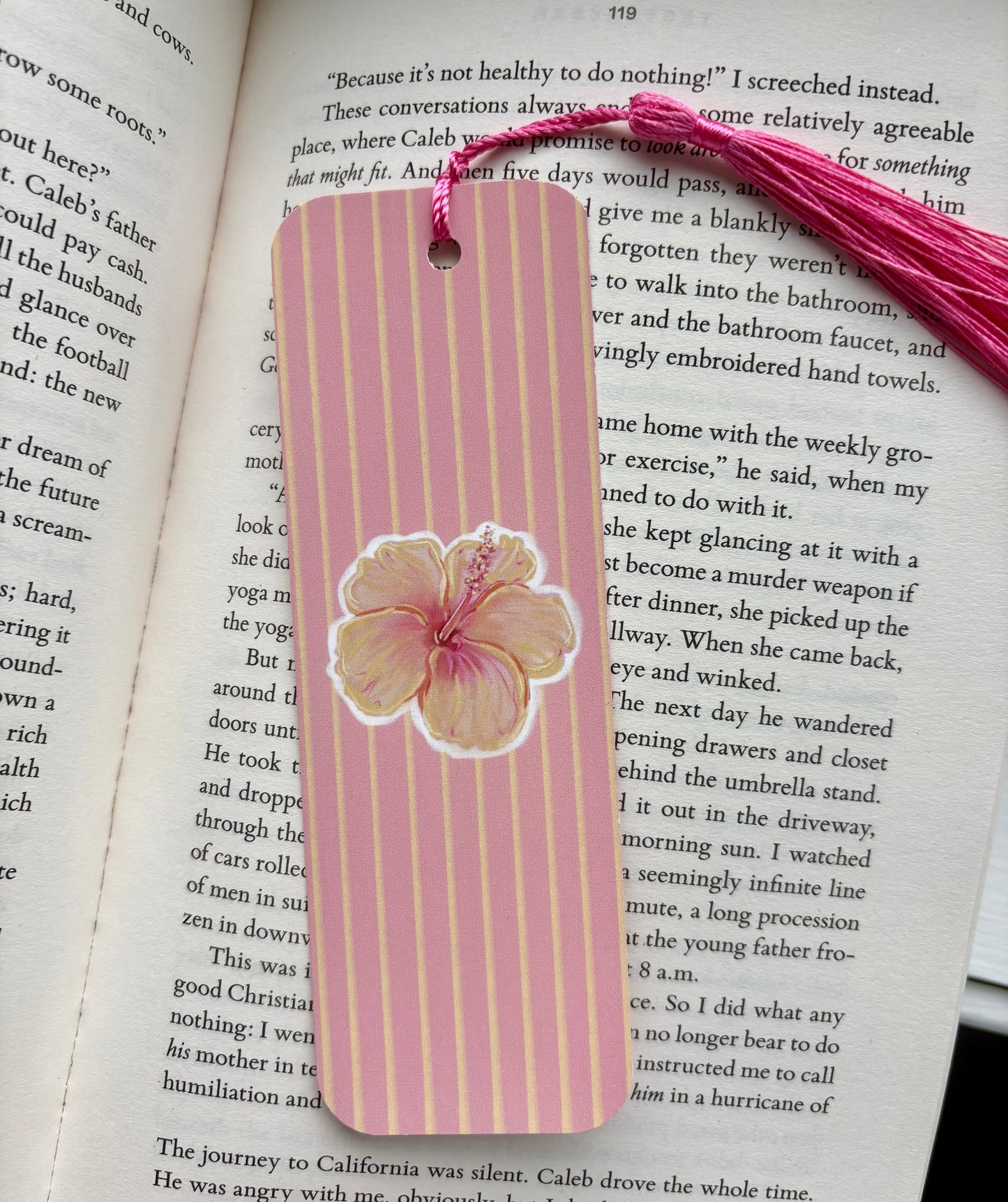 FLOWER bookmark