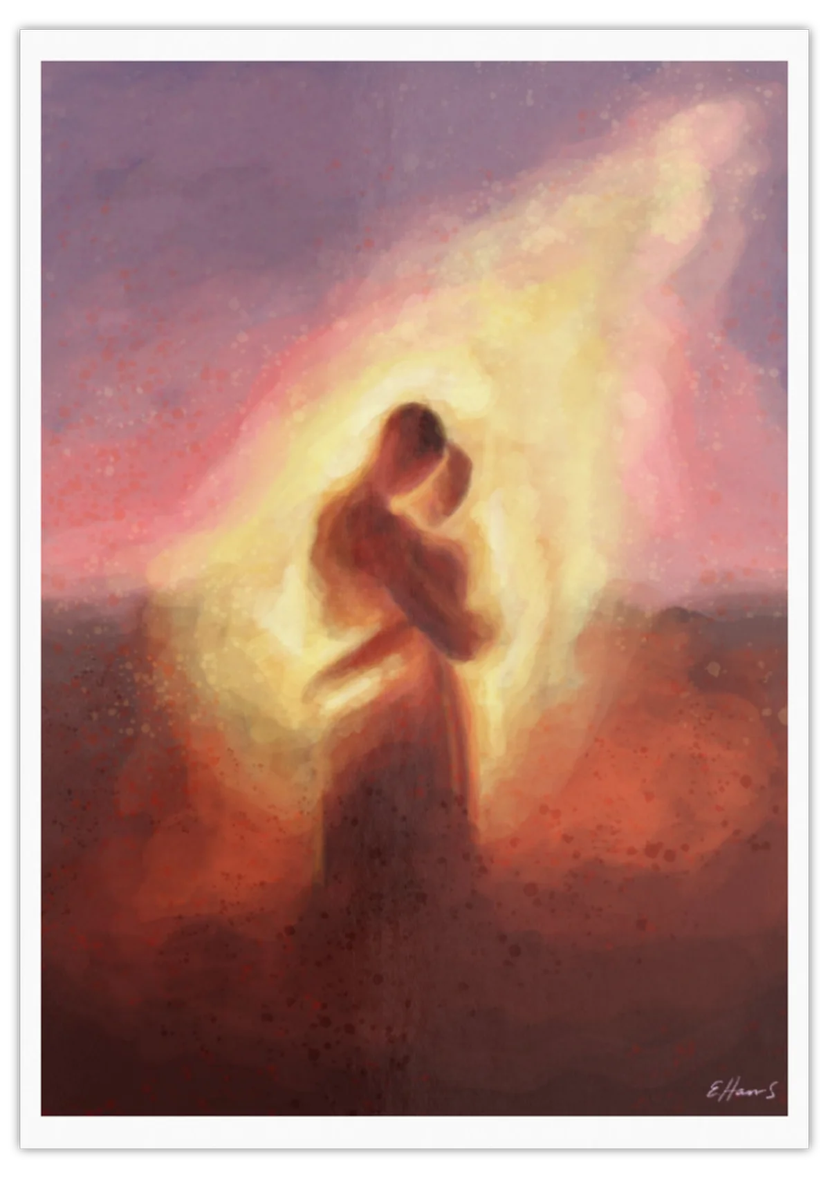 TWIN FLAME / A5 print