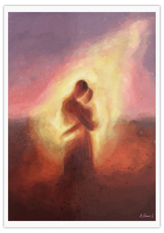 TWIN FLAME / A5 print