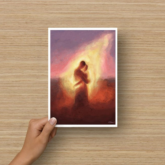 TWIN FLAME / A5 print