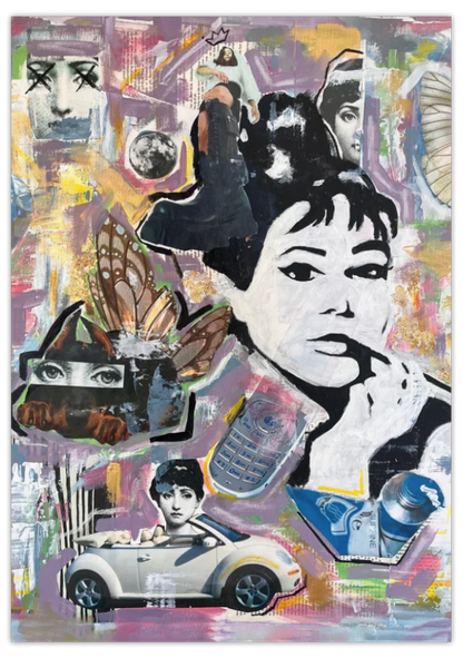 AUDREY / A5 print
